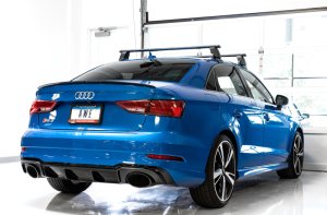 Audi RS3 Performance Exhaust - AWE Tuning - Cat Back Track Edition - Diamond Black - `17-`19